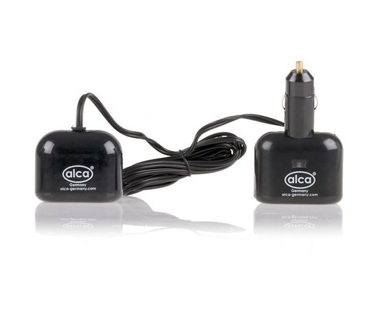 Разветвитель прикуривателя с удлинителем 2 м, 3 выхода + 2 USB Alca 511 410 