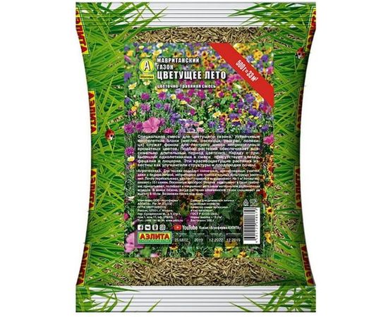 Семена Аэлита Мавританский газон Цветущее лето 500 г 00-00593328 