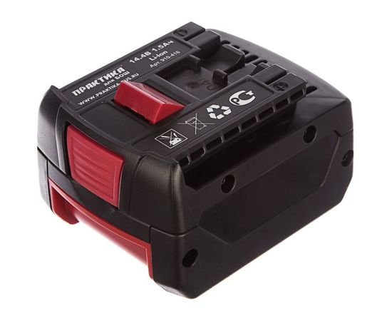 Аккумулятор для BOSCH 14.4 В, 1.5 Ач, Li-ION, блистер ПРАКТИКА 910-416 