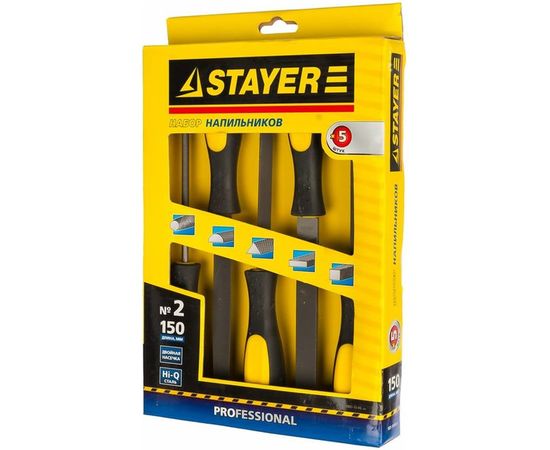 Набор напильников 150 мм STAYER 1681-15-H5_z01 – изображение 2