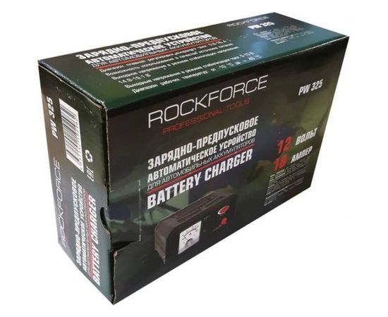 Зарядно-предпусковое устройство для аккумуляторных батарей с регулировкой тока ROCKFORCE RF-PW325 – изображение 2