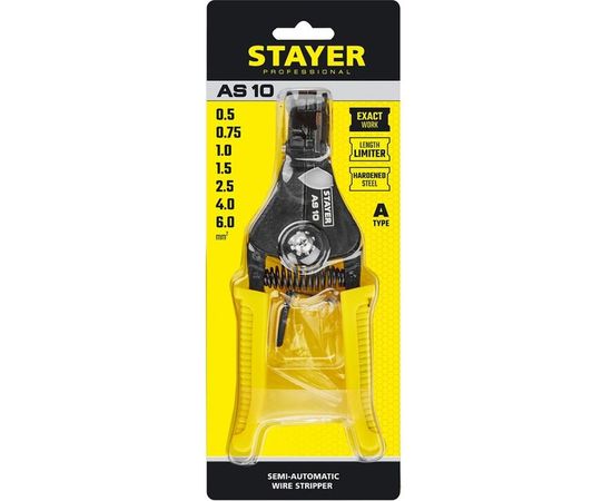 Полуавтоматический стриппер Stayer AS-10, 0.5 - 6 мм2, 22631_z02 – изображение 2