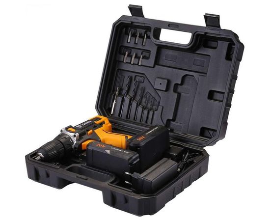 Аккумуляторная дрель DEKO 20B DKCD20FU-Li SET3 063-4172 – изображение 6
