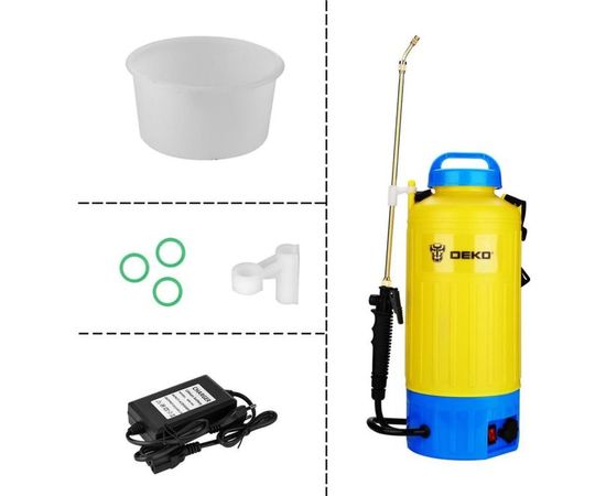 Садовый аккумуляторный опрыскиватель DEKO DKSP11 8 л 065-0950 – изображение 2
