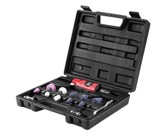 Пневматическая шлифмашина DEKO DKPT02 SET 3 с набором 15 предметов 018-1102 – изображение 4