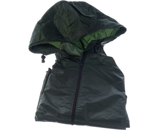 Влагозащитный плащ-дождевик БЕРТА зеленый, рост 170-176 800-48-50 – изображение 4