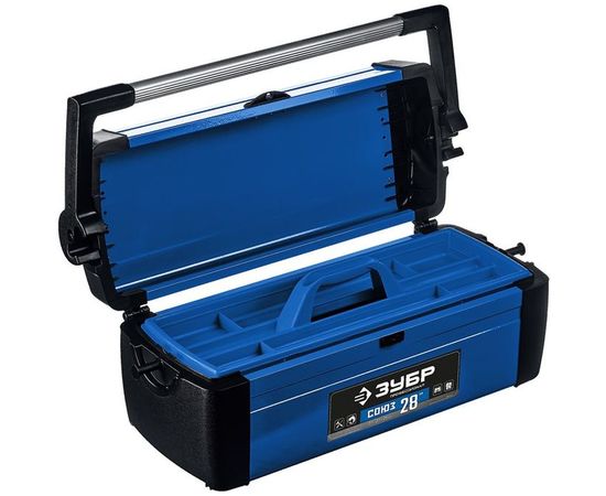 Металлический ящик для инструментов ЗУБР Профессионал Союз-28 38151-28_z01 – изображение 3