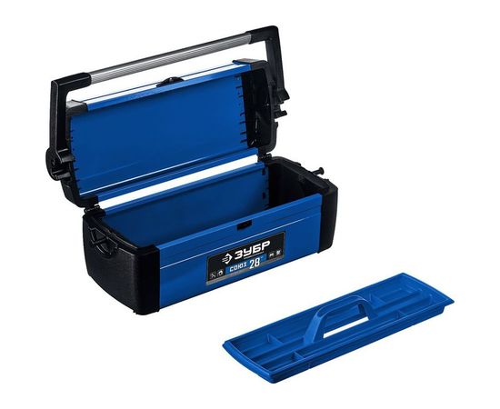 Металлический ящик для инструментов ЗУБР Профессионал Союз-28 38151-28_z01 – изображение 4