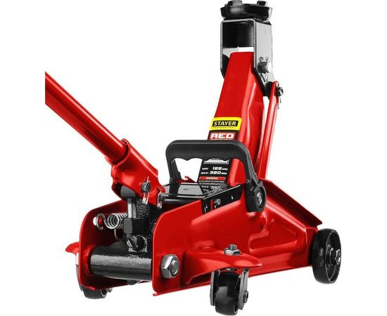 Подкатной домкрат STAYER R-22 Red force 2т, 125-320мм 43152-2 – изображение 6