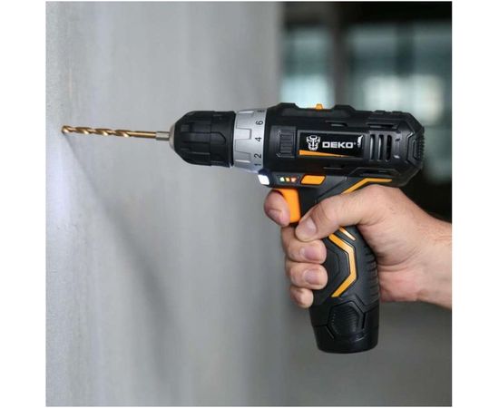 Аккумуляторная дрель-шуруповерт DEKO GCD12DU3063-4096 – изображение 6