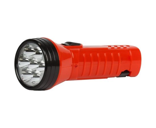 Аккумуляторный светодиодный фонарь Smartbuy 7 LED с прямой зарядкой, красный SBF-95-R 
