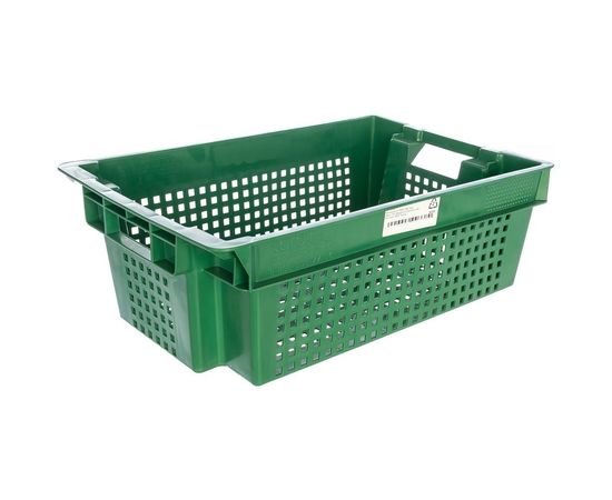 Ящик, 600x400x200 зеленый, вес 1.4 кг Тара.ру 00338 