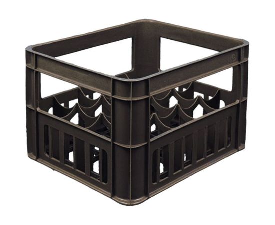 Ящик Тара.ру п/э 420х340х270 пивной, новый, чёрный 00430 