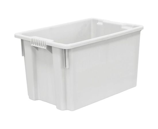 Морозостойкий сплошной ящик Тара.ру 600х400х350 мм, белый 05342 