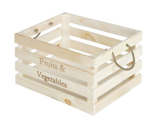 Большой деревянный ящик Комплект-Агро 330x400x230 мм KA6921 