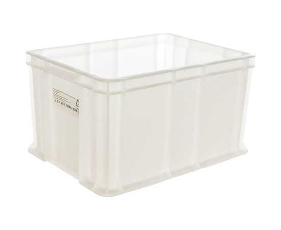 Сплошной морозостойкий ящик Тара.ру 400х300х230 мм, белый 18641 