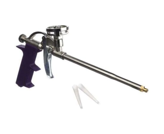 Пистолет для монтажной пены vertextools металлический 9019 