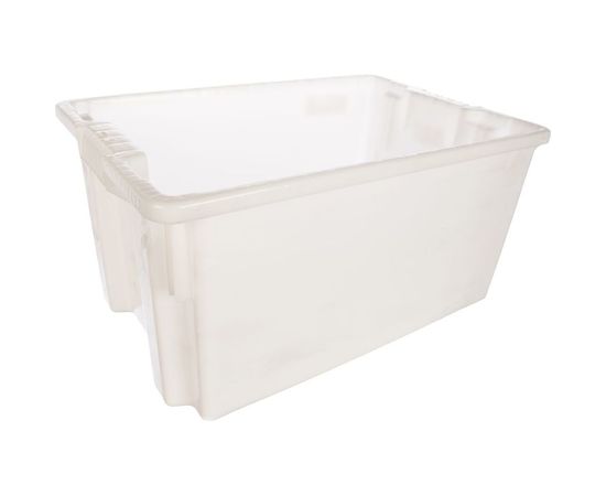 Морозостойкий сплошной ящик Тара.ру 600х400х300 мм, белый 05337 