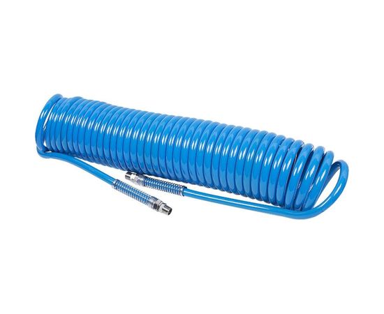 Шланг пневматический спиральный (13х18 мм; 15 м; М1/2"") MIGHTY SEVEN SD-24415 