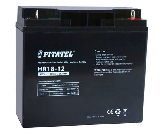 Аккумулятор Pitatel HR18-12 