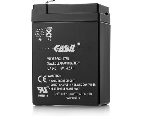 Аккумуляторная батарея CASIL CA645 6 В, 4.5 Ач, F1 10601010 