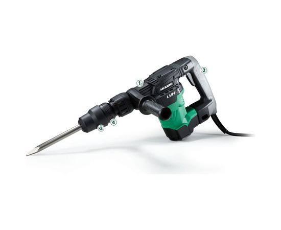 Отбойный молоток Hikoki H41MB2 H41MB2NSZ – изображение 2