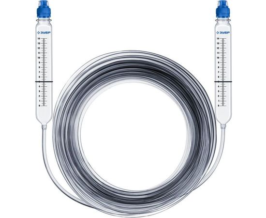 Строительный гидроуровень ЗУБР Профессионал 20 м 3482-08-20 – изображение 2