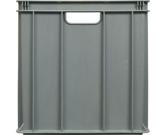 Ящик Тара.ру п/э, 600x400x410, сплошной, серый 05540 – изображение 2