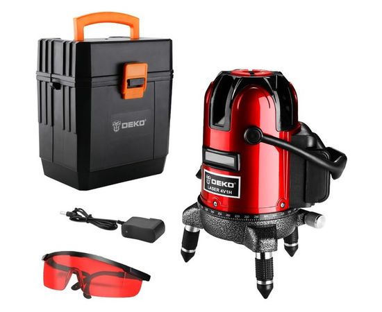 Лазерный самовыравнивающийся уровень DEKO LL57 SET 4 065-0288 – изображение 7