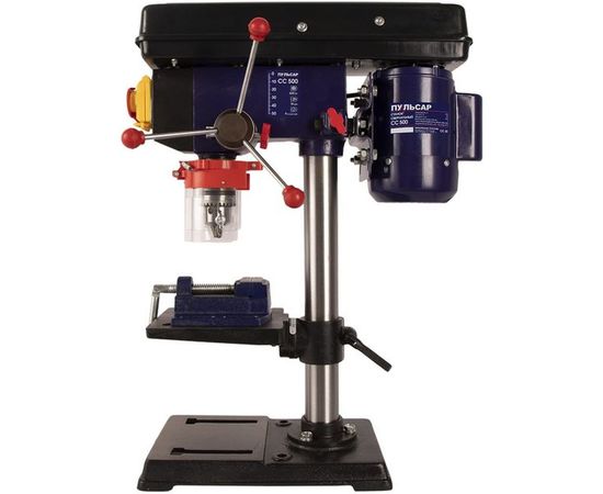 Сверлильный станок ПУЛЬСАР СС 500 + тиски 791-400 – изображение 9