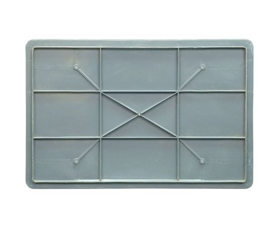 Ящик Тара.ру п/э, 600x400x410, сплошной, серый 05540 – изображение 4