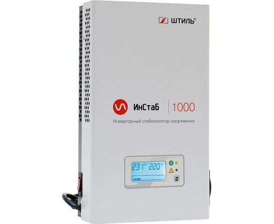 Однофазный стабилизатор Штиль ИнСтаб 1000 ВА инверторный IS1000 230 В – изображение 6