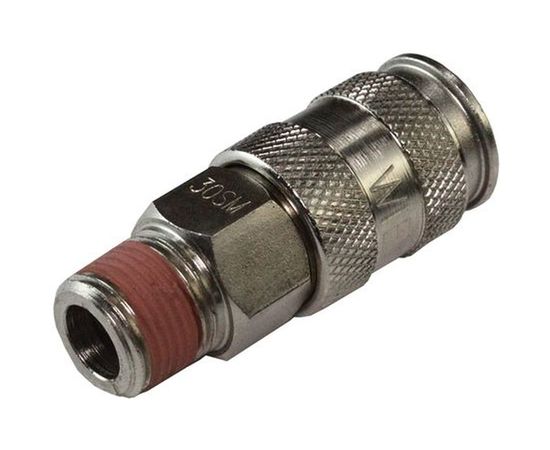 Соединение пневматическое быстроразъёмное 3/8"M WIEDERKRAFT WDK-830SMA – изображение 3