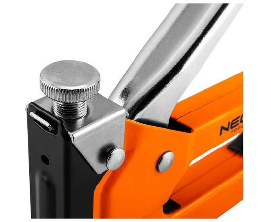 Степлер NEO Tools 4-14 мм, скобы J, сталь 16-032 – изображение 2