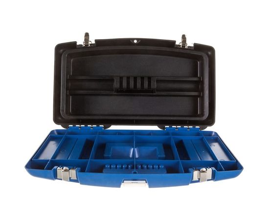 Ящик для инструментов с металлическими замками и органайзером Jettools 19" 480х235х270мм JT1602314 – изображение 4