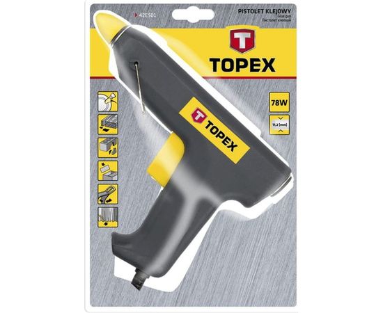 Клеевой пистолет TOPEX 11 мм 42E501 – изображение 2