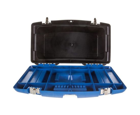 Ящик для инструментов с металлическими замками и органайзером Jettools 19" 480х235х270мм JT1602314 – изображение 2