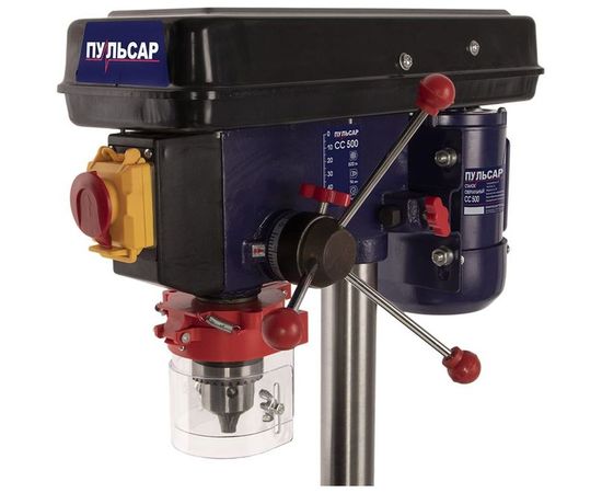 Сверлильный станок ПУЛЬСАР СС 500 + тиски 791-400 – изображение 10