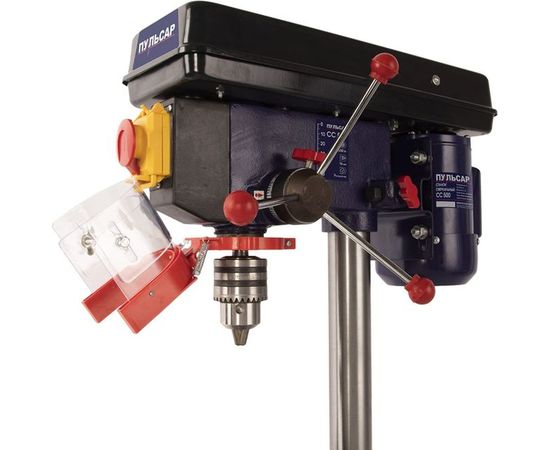 Сверлильный станок ПУЛЬСАР СС 500 + тиски 791-400 – изображение 11