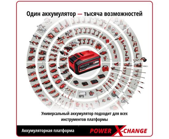Аккумуляторный многофункциональный инструмент Einhell PXC TC-MG 18 Li-Solo 4465170 – изображение 7