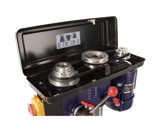 Сверлильный станок ПУЛЬСАР СС 500 + тиски 791-400 – изображение 7