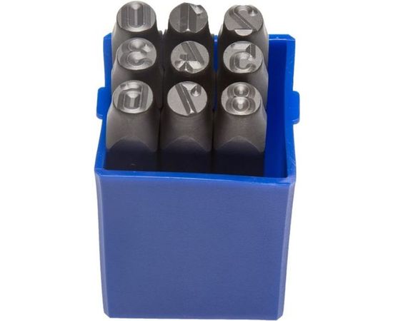 Цифровые арабские клейма, шрифт 8мм Зубр "ЭКСПЕРТ" 21501-08_z01 