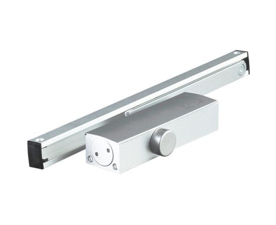 Доводчик DOORLOCK DL100S size 3 со скользящей тягой, серебристый, с функцией Hold Open 75513 