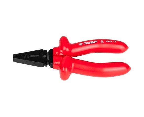 Плоскогубцы ЭКСПЕРТ ЭЛЕКТРИК комбинированные диэлектрические высоковольтные 160 мм Зубр 2214-1-16_z02 