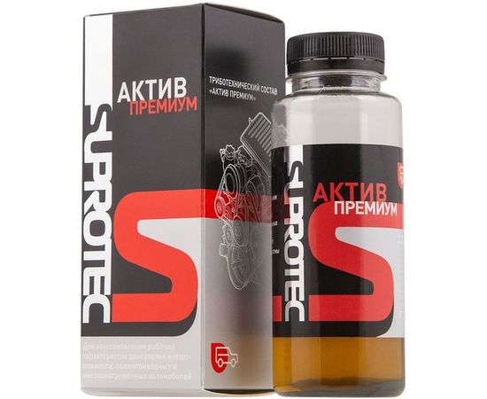 Присадка в масло двигателя Suprotec Актив Премиум для внедорожников и а/м с прицепами 123209 