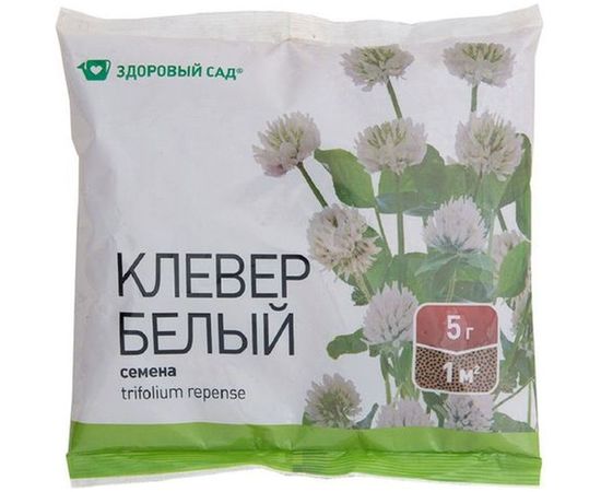 Семена Здоровый Сад Клевер белый 0.5 кг 4607160330198 