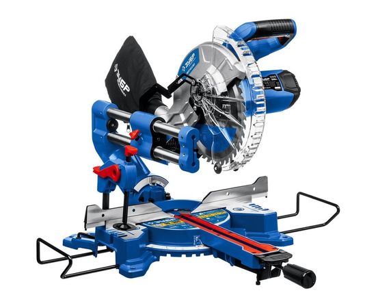 Торцовочная пила с протяжкой ЗУБР Профессионал ППТ-255-П 