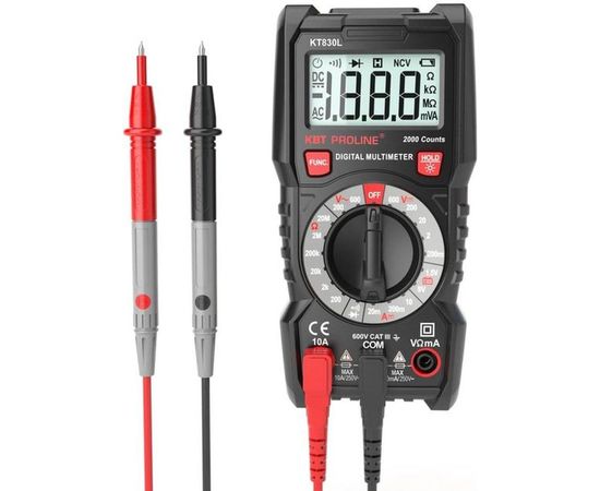 Цифровой мультиметр КВТ KT 830L PROLINE 79127 