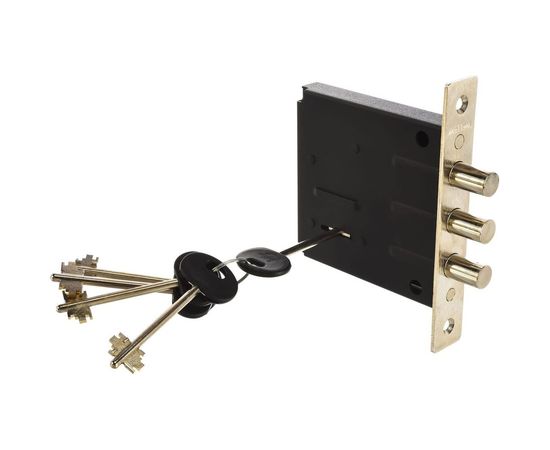 Врезной замок МЕТТЭМ ЗВ8 842.0.0 5 ключей 20648 – изображение 2