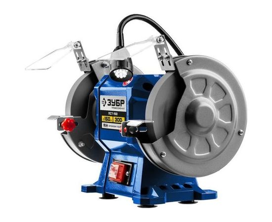 Профессиональный заточной станок ЗУБР d150 мм, 300 Вт ПСТ-150 – изображение 2